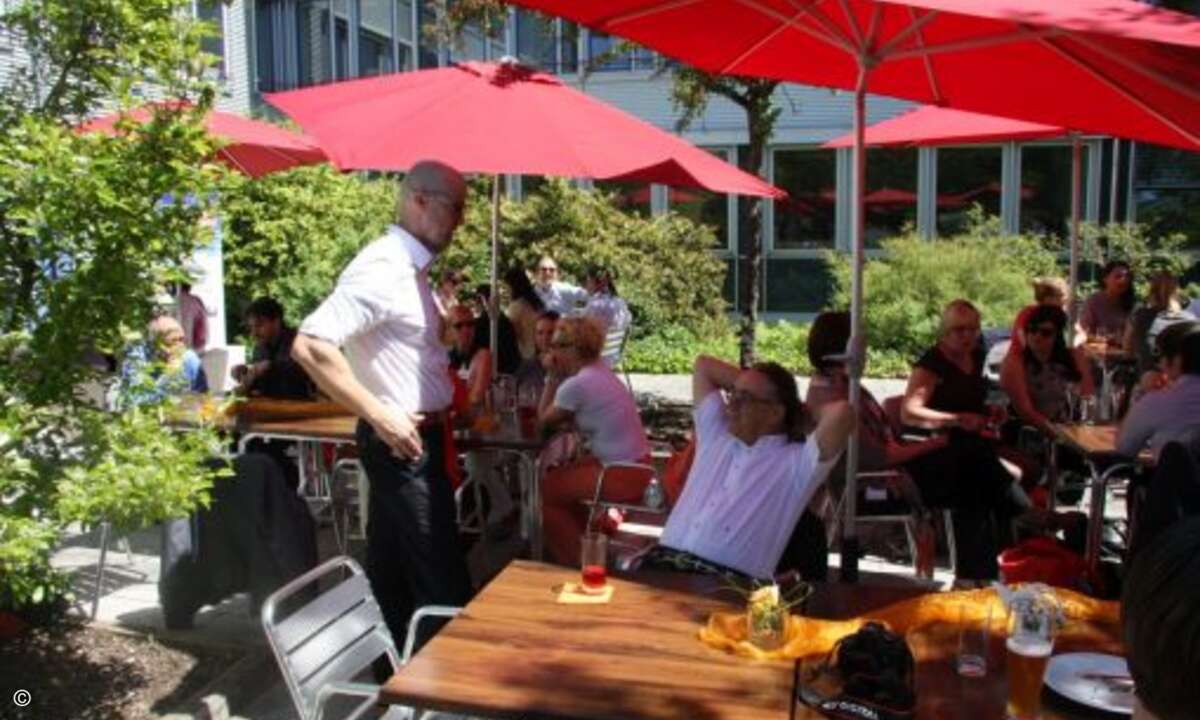 Zeit für lockeres Networking... (Bild: CRN)