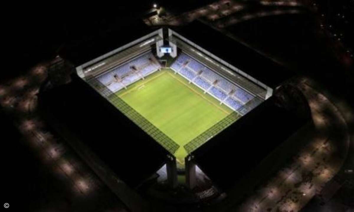 Das Stadion bietet Platz für 43.000 Menschen und hat einen flexiblen Aufbau, so dass es sich auch auf zukünftige Anforderungen nach der WM anpassen lässt. (Foto: Panasonic)