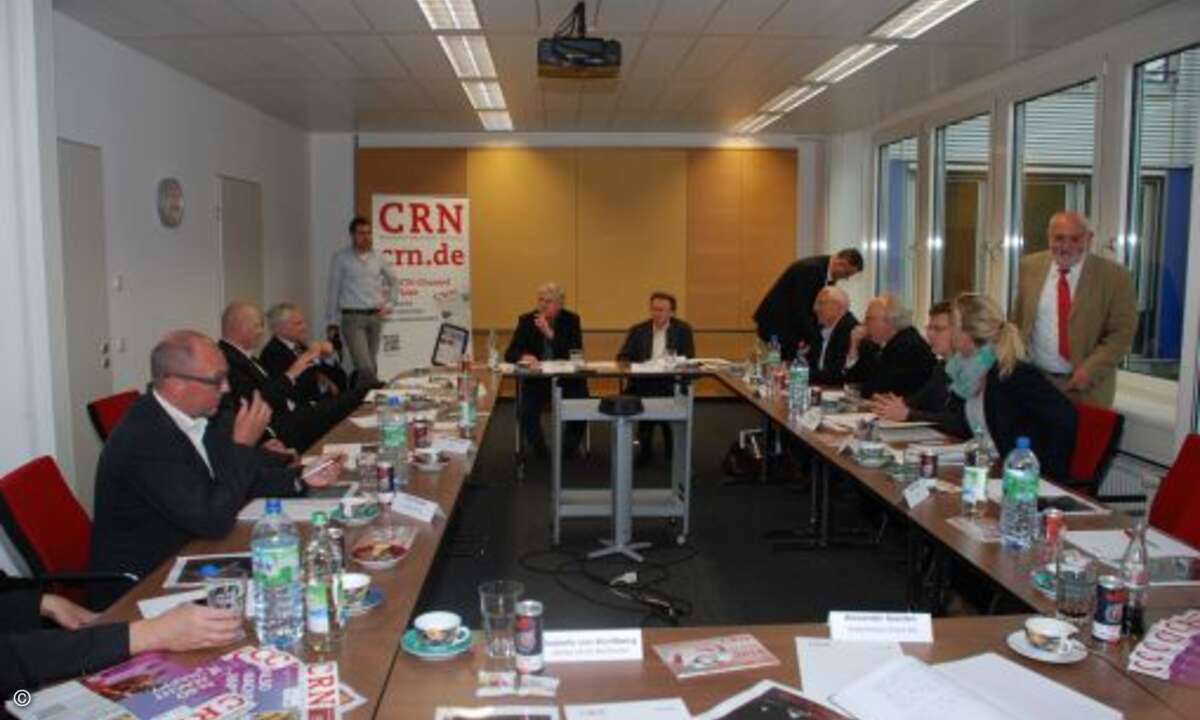 Beim CRN-Roundtable »Cloud Business« am 7. Mai 2014 kamen zahlreiche Vertreter von Herstellern und Partnern. (Foto: CRN)