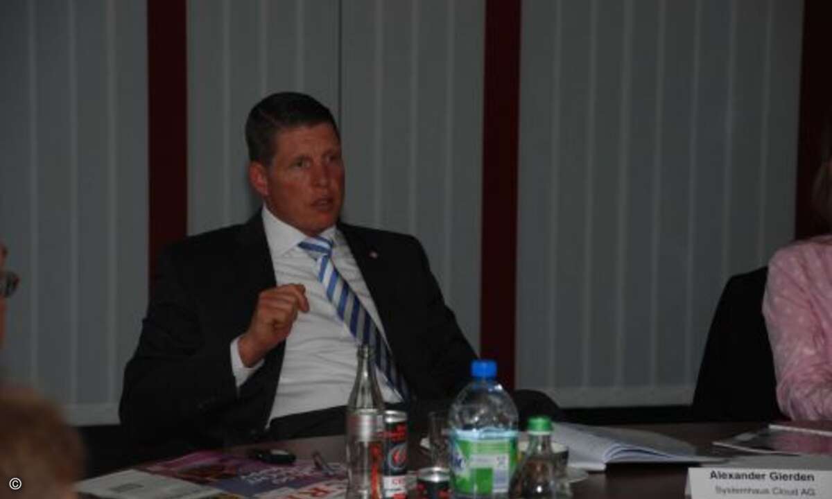 Alexander Gierden, Systemhaus Cloud. (Foto: CRN)