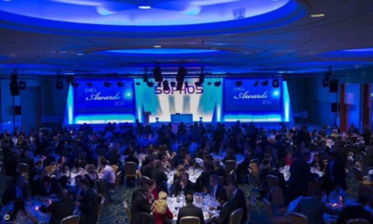 Im feierlichen Rahmen verlieh Sophos die Partner Awards 2014