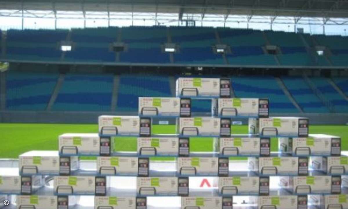 Bluechip lud die Partner in die Red Bull-Arena in Leipzig (Bild: CRN)