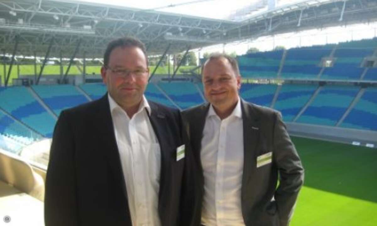 Der Vorstandsvorsitzende Hubert Wolf und Vorstand Sven Buchheim (Bild: CRN)