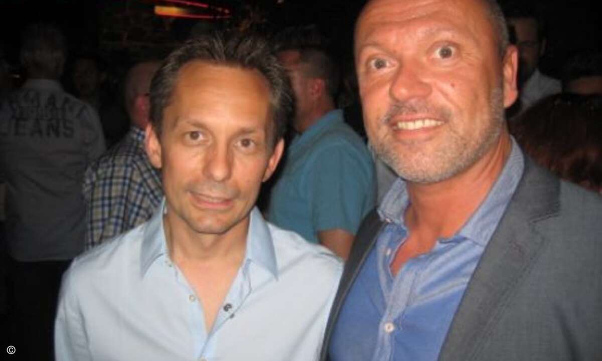 Frank Kwasnitza (Bluechip) und Thomas Lantermann (API) (Bild: CRN)