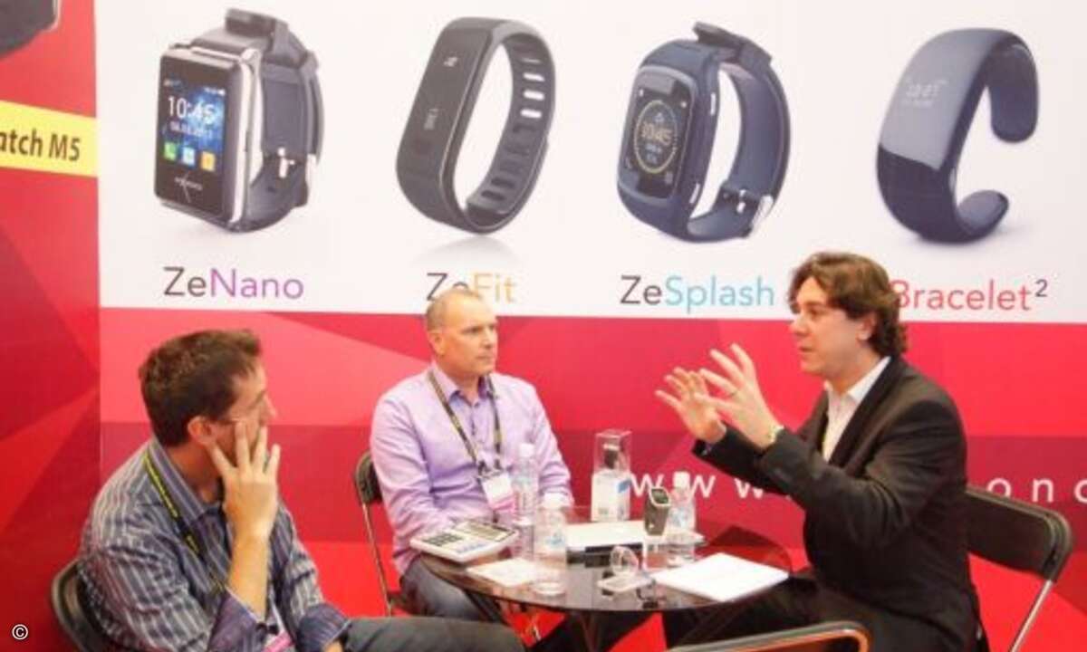 Wearables sind dieses Jahr an vielen Ständen zu finden (Bild: Computex)