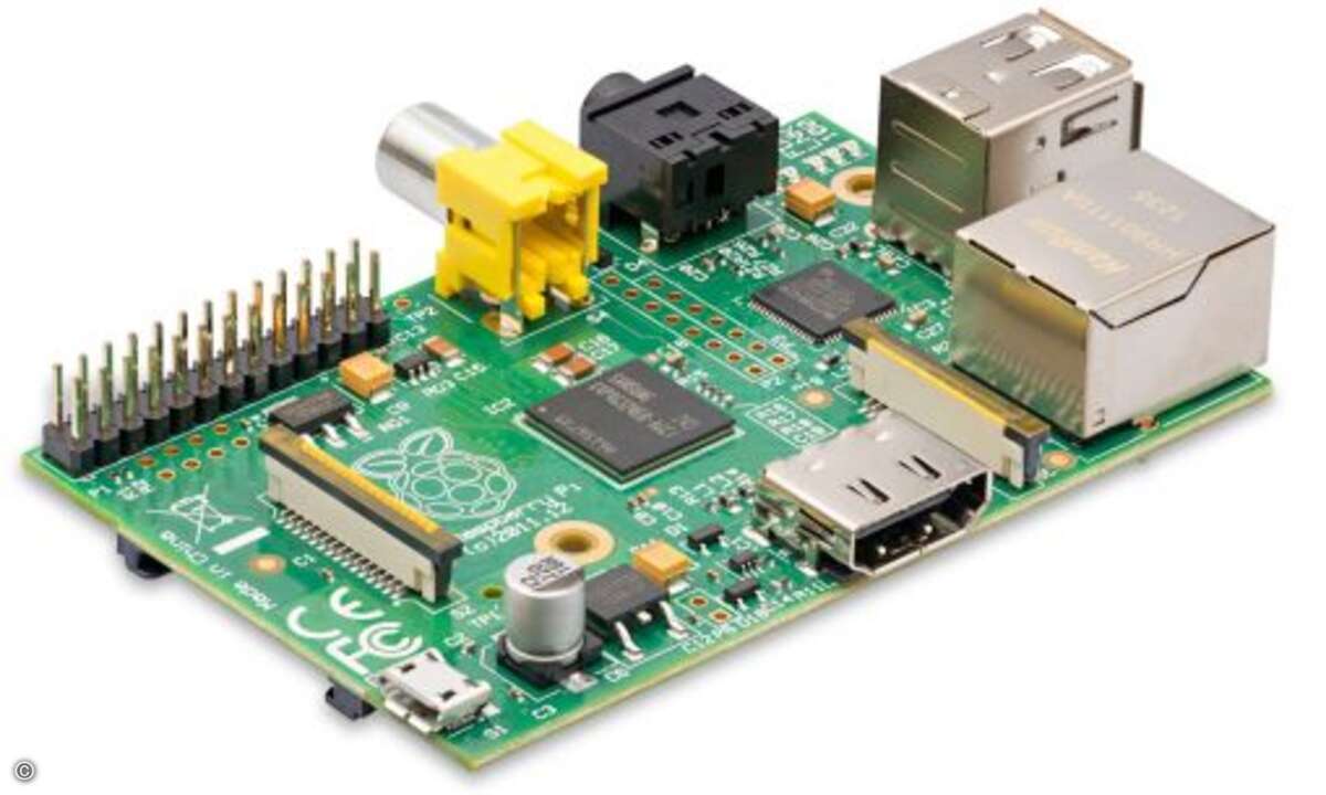 Auf der Maker World können die Besucher den Mini-Computer Raspberry Pi hautnah erleben (Bild: FRANZIS Verlag GmbH)