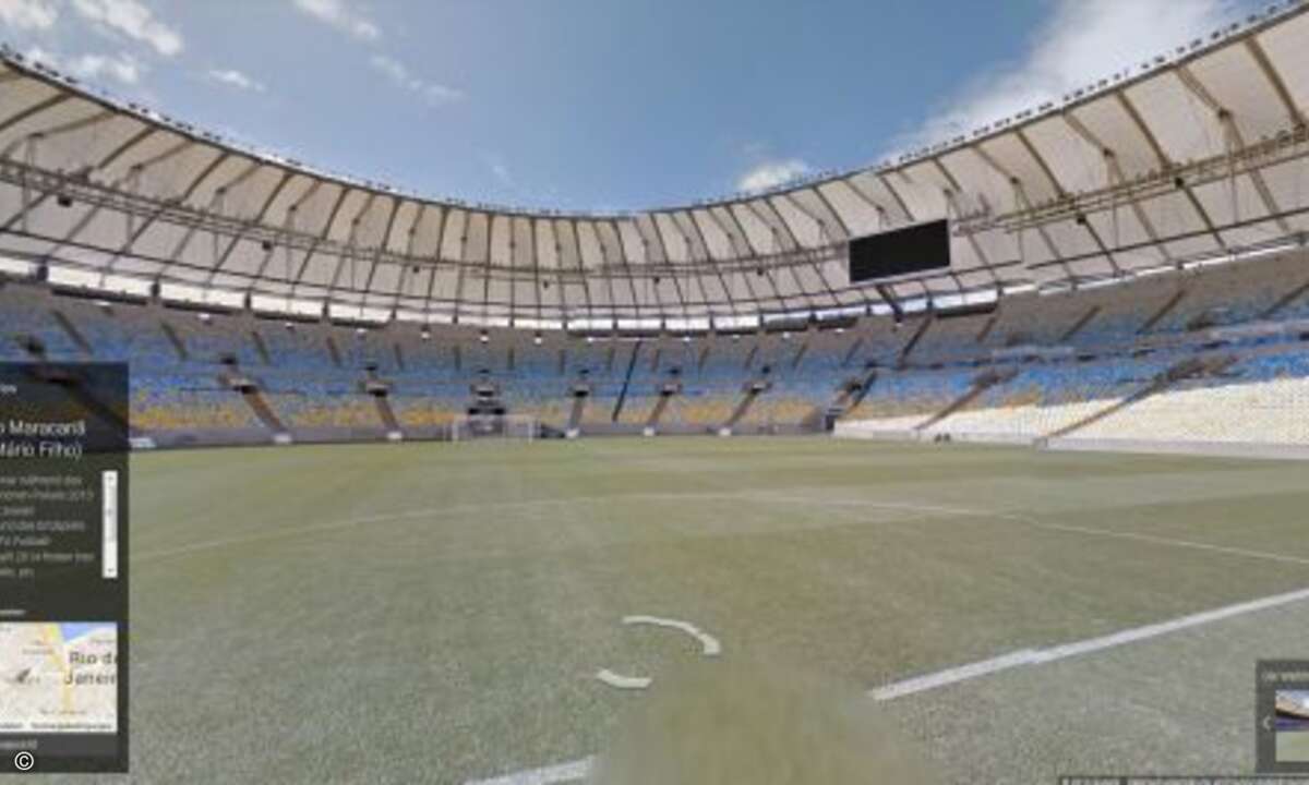 Anspiel im Estádio do Maracanã (Estádio Mário Filho).
Dieses Stadion war während des FIFA Konföderationen-Pokals 2013 Austragungsort zweier Gruppenspiele und des Endspiels. Während der FIFA Fußball-Weltmeisterschaft 2014 finden hier vier Gruppenspi