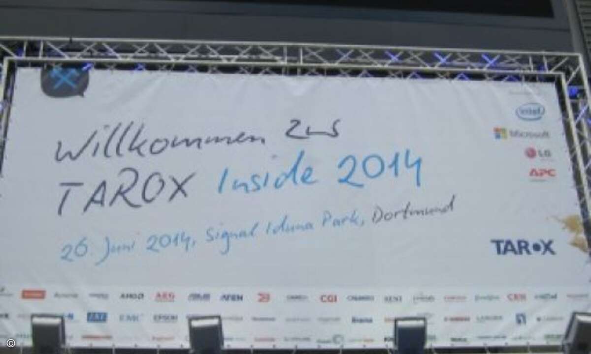 Hersteller und Distributor Tarox lud zur Tarox Inside-Hausmesse (Bild: CRN)