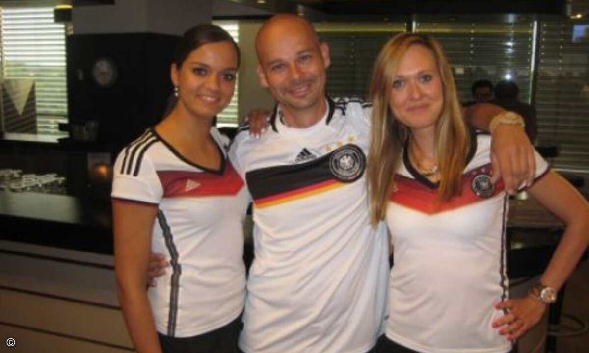 Sven Glatter und die Tarox-Marketing-Profis (Bild: CRN)
