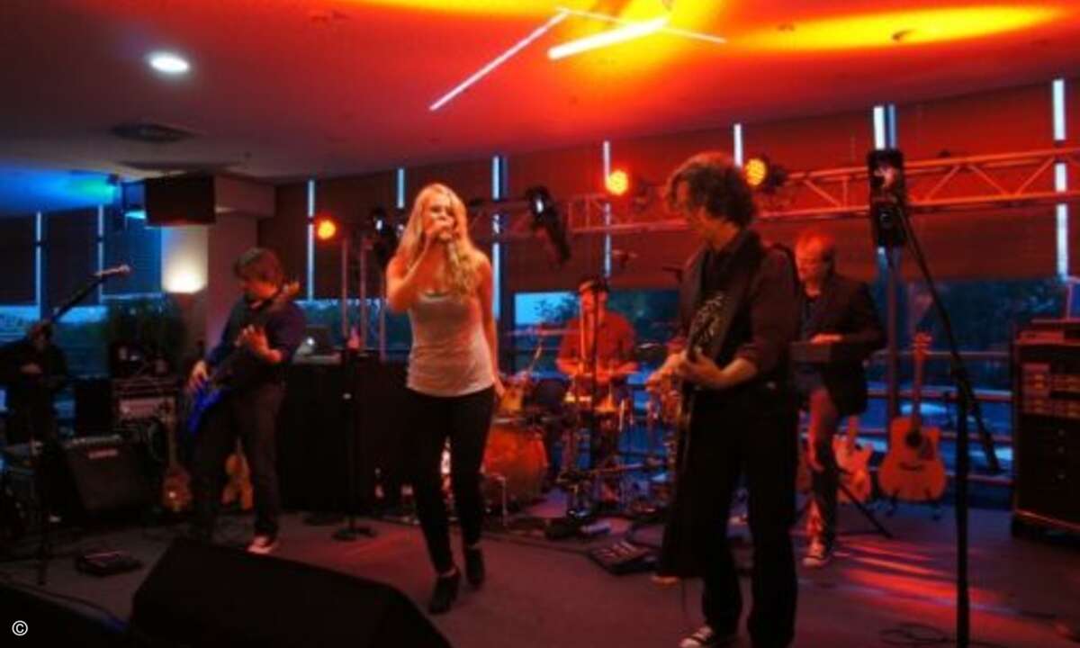 Live-Musik sorgte für Stimmung (Bild: CRN)