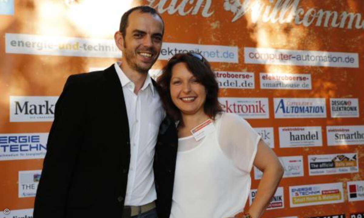 Michael Schmid (Cherry) und Tanja Knahn (Cherry)