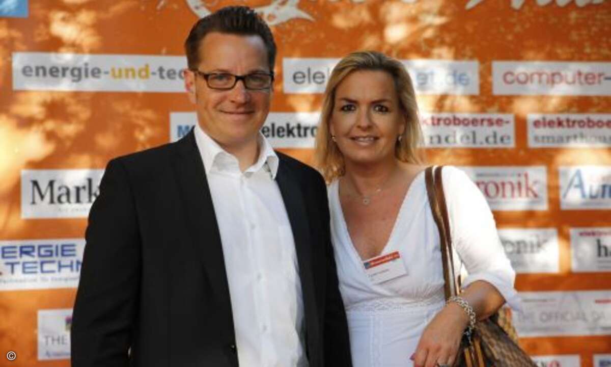 Marc Adelberg und Carolin Schlüter von der CRN. (Foto: WEKA FACHMEDIEN)