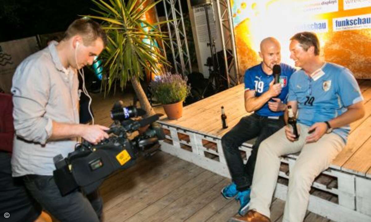 Die Interviewer interviewten sich gegenseitig. (Foto: WEKA FACHMEDIEN)