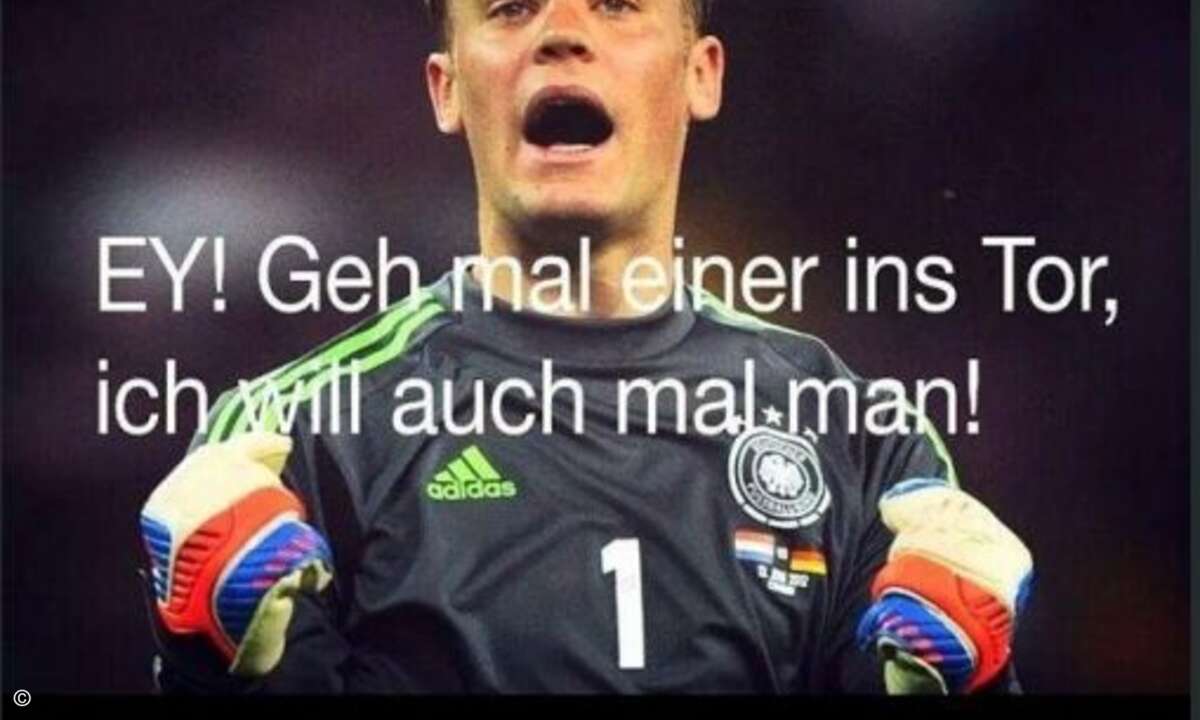 Wie lange er noch auf sein erstes WM-Tor warten muss? (Quelle: Twitter)