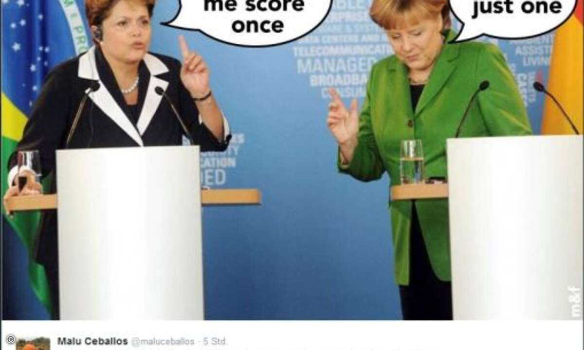 Immerhin ein Ehrentreffer war erlaubt. (Quelle: Twitter)