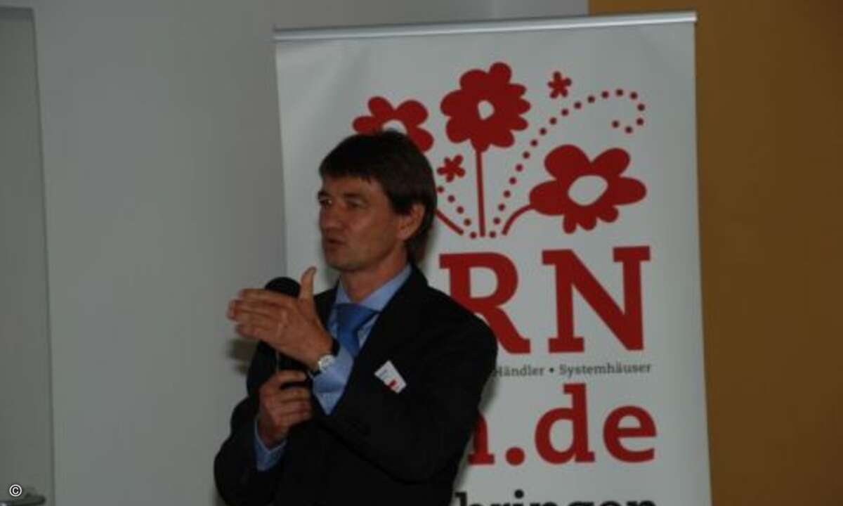 Bernhard Schmid (GVM) erklärt die richtige Sales-Strategie für die Transformation vom IT-Dienstleister zum Cloud-Anbieter. (Foto: CRN)