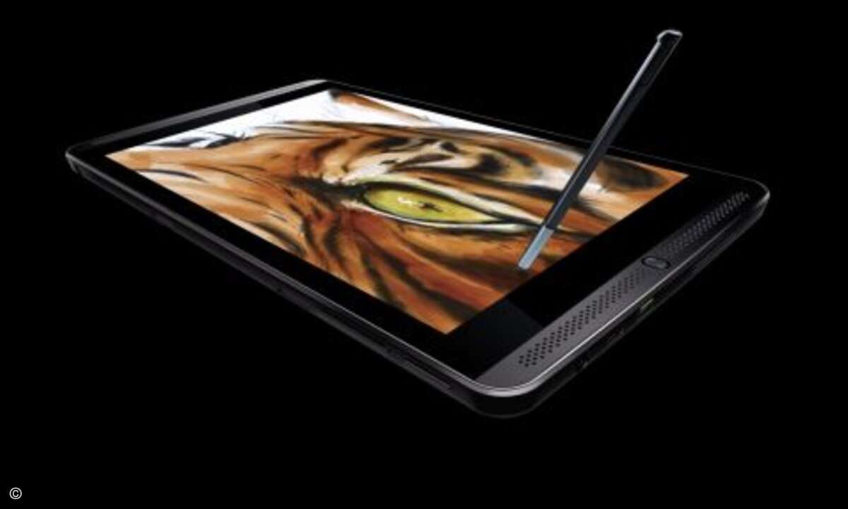 »Nvidia Shield« mit Stylus(Bild: Nvidia)