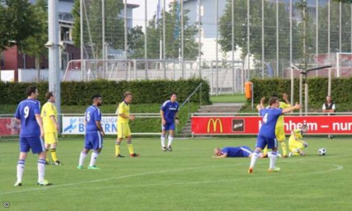 Kein Elfmeter! (Foto: CRN)