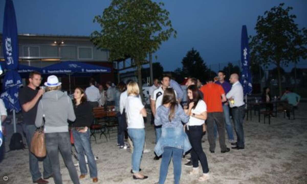 Es war viel Zeit für den geselligen Austausch. (Foto: CRN)
