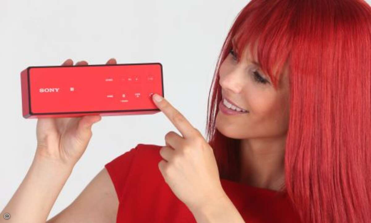 Klingt gut - von der Küche bis ins Schlafzimmer: Sony SRS X3 (Foto: IFA)
