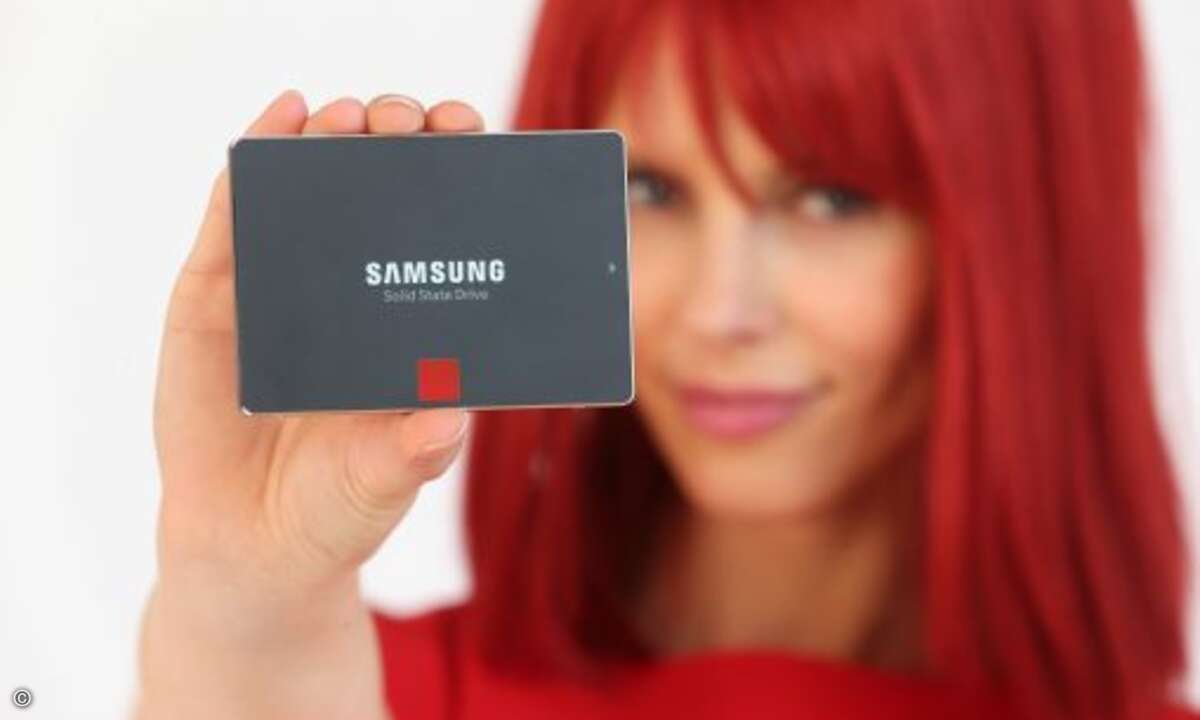 Macht Rechnern ebenfalls mächtig Dampf: Samsung SSD HD (Foto: IFA)