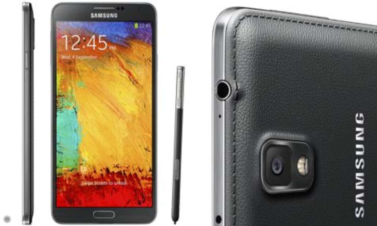 Platz 4: Ebenfalls 10 Prozent haben ihr Samsung Galaxy Note 3 vernichtet. (Foto: Samsung)