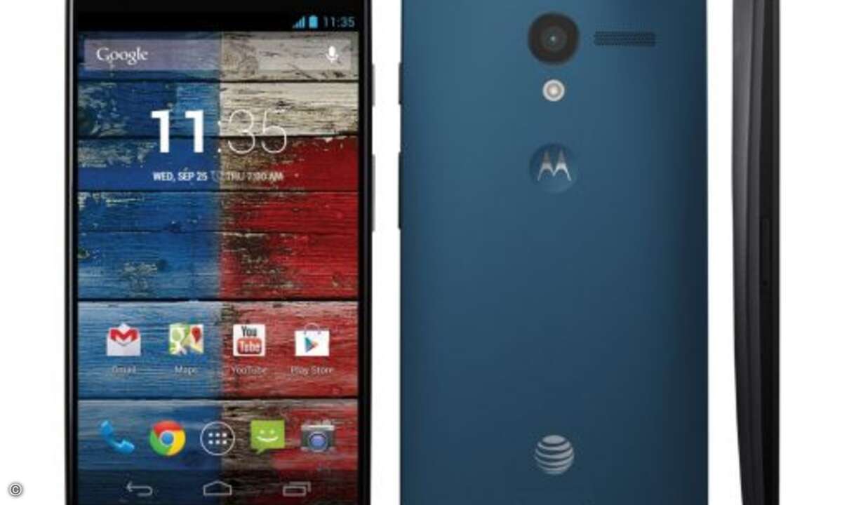Platz 3: Satz mit X: Bei 13 Prozent der mutwilligen Zerstörer ging anschließend ihr Motorola Moto X nicht mehr. (Foto: Motorola)