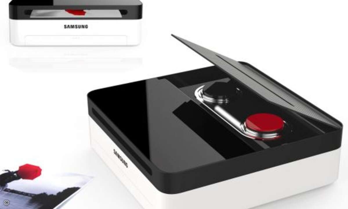 Dieser Monolaser verwandelt sich bei Bedarf in einen Farbdrucker (Foto: Samsung).