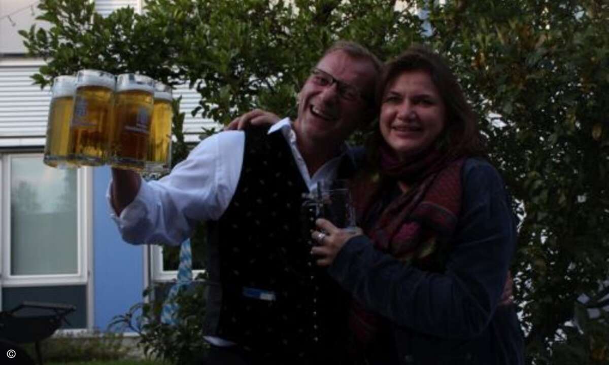 Michael Nerke von der funkschau (links) und Andrea Fellmeth-Schlesinger von der CRN. (Foto: WEKA FACHMEDIEN)