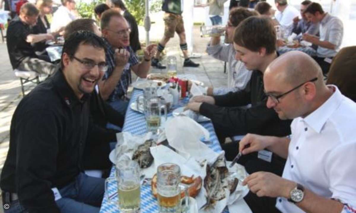 ...und fand reißenden Absatz unter den Gästen. (Foto: WEKA FACHMEDIEN)