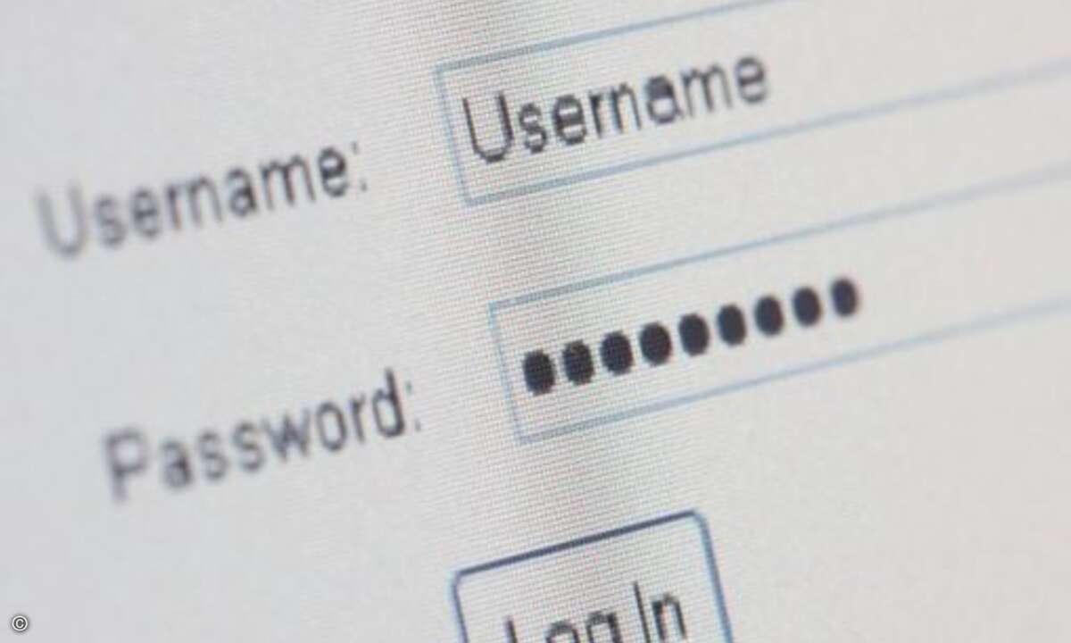 Für alle Anwendungen und Konten sollten unterschiedliche Benutzernamen und Passwörter verwendet werden