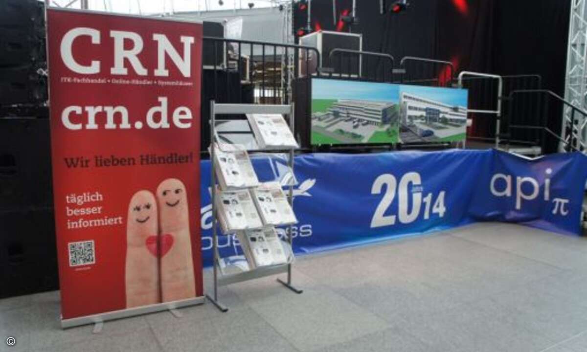 CRN auf der api-Hausmesse (Bild: CRN)