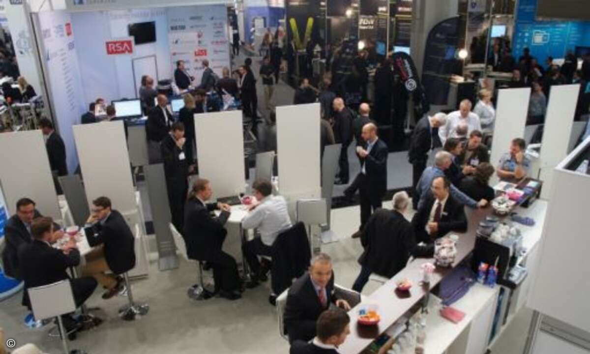 Reges Treiben auf der it-sa. (Foto: CRN)