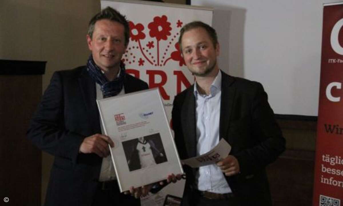 Platz 30: Allnet (2,28)/ Wolfgang Natzer (Allnet mit Peter Tischer (CRN) (Bild: CRN)