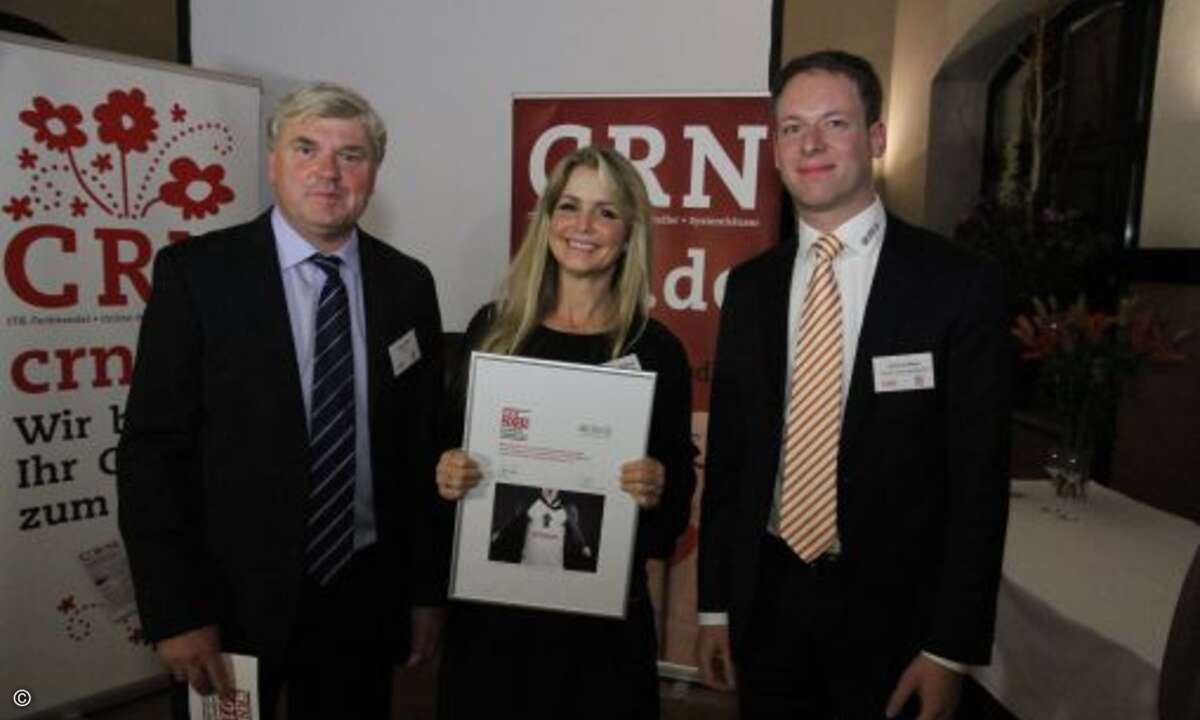 Platz 11: Acmeo (Note 1,99)/ Isabelle von Künßberg und Henning Meyer von Acmeo (Bild: CRN)