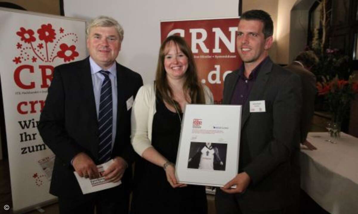 Platz 8: Ebertlang (Note 1,96)/ Nadja Krug und Torsten Drewes von Ebertlang (Bild: CRN)