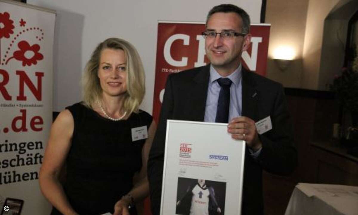 Platz 6: Systeam (Note 1,94)/ Volker Mitlacher von Systeam (Bild: CRN)