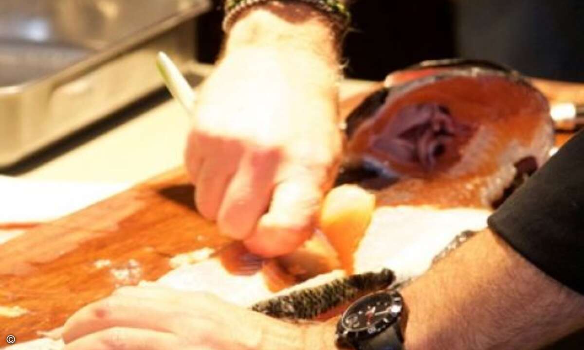 Später wurde dann gemeinsam gekocht. (Foto: Michael Scaccia Photography)