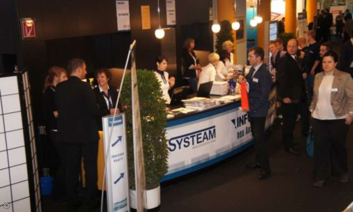 Mit 56 Ausstellern - zehn mehr als noch im Vorjahr - lockte die Messe des Distributors auch zahlreiche neue Besucher an (Bild: CRN)