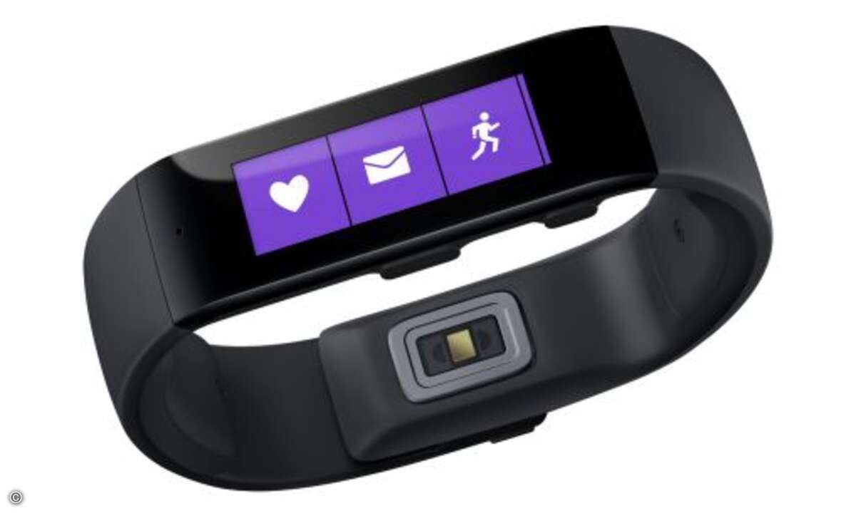 Das Band vereint die wichtigsten Funktionen einer Smartwatch und eines Fitness-Armbandes (Foto: Microsoft)