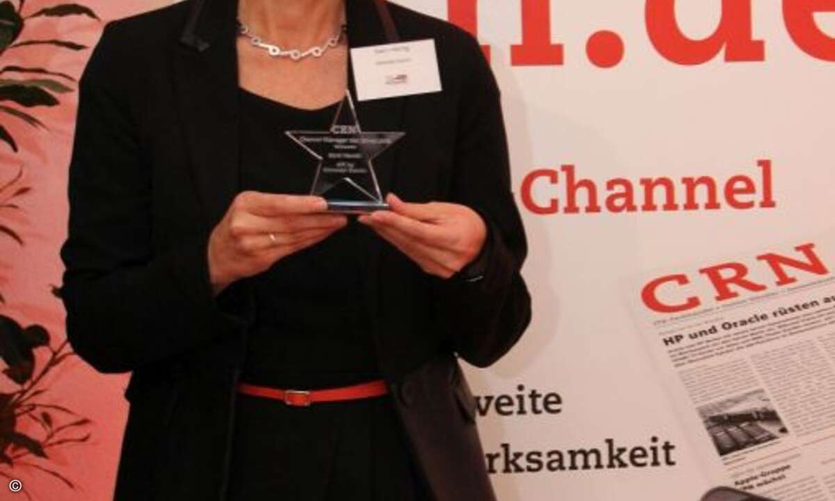Karin Hernik von APC by Schneider Electric strahlt mit ihrem bereits zweiten Stern um die Wette