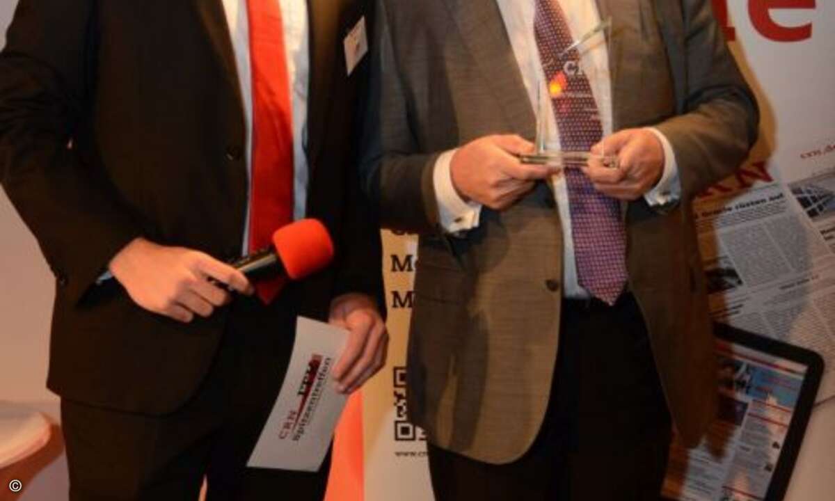 Platz 1 samt Award unter den Netzwerkern war jedoch AVM vorbehalten, den Ulrich Müller-Albring für sein Unternehmen entgegen nahm