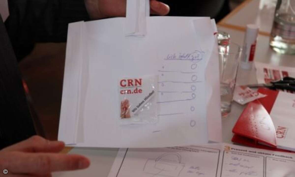 Den ersten Preis gewann natürlich der CRN-Geldbeutel (Bild: CRN)