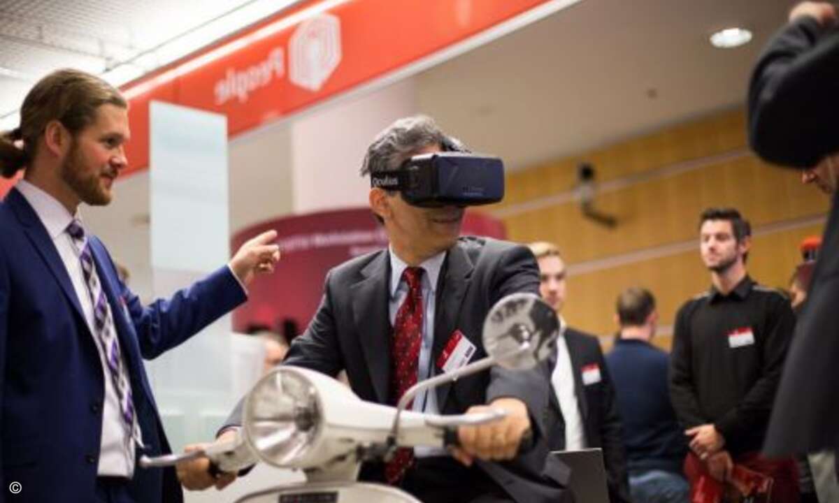 Auch Lösungen mit Datenbrille.. (Foto: Fujitsu)