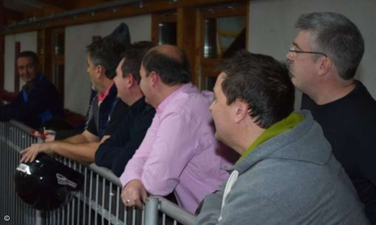Gespannt wurde das Rennen verfolgt (Foto: CRN)
