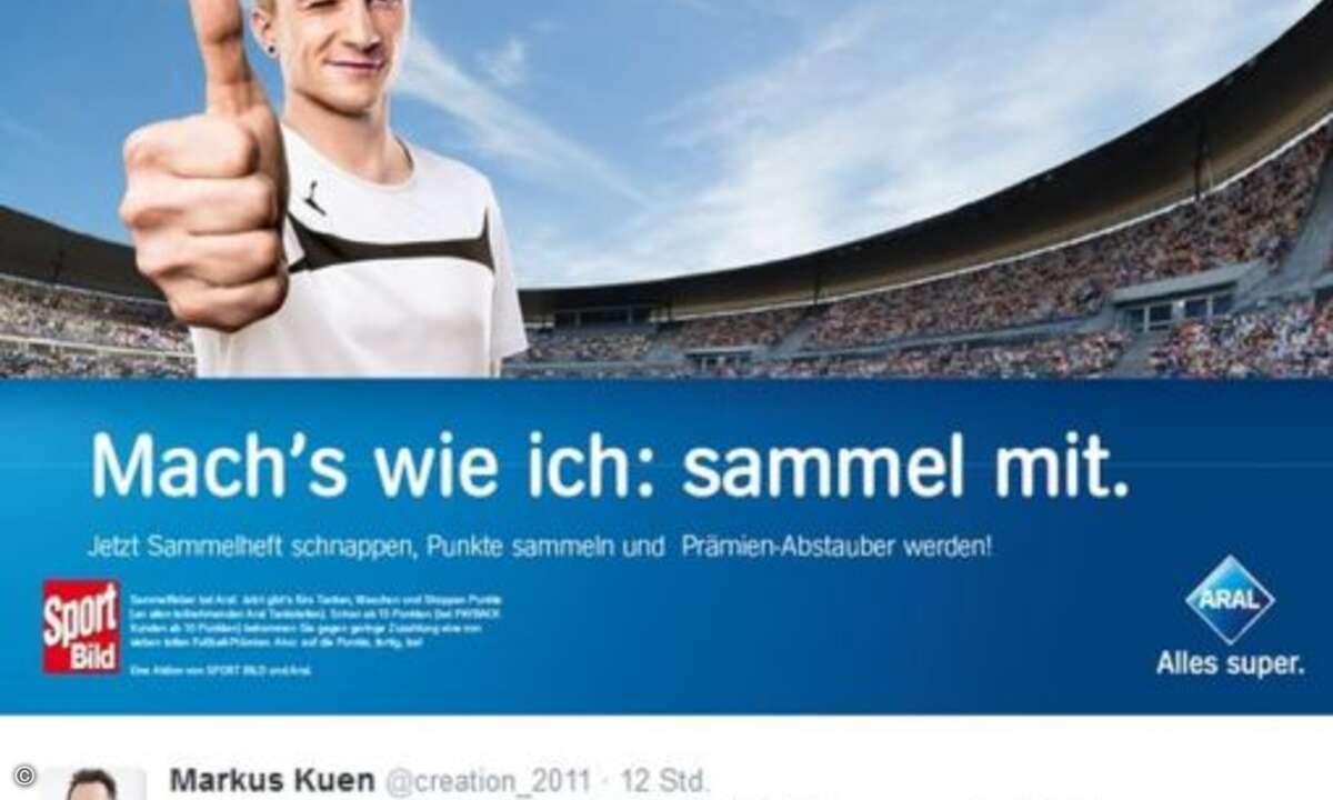 Nach dem Strafbefehl über 540.000 Euro bekommt diese Werbung einen ganz anderen Kontext (Quelle: Twitter.com - Screenshoot: CRN)