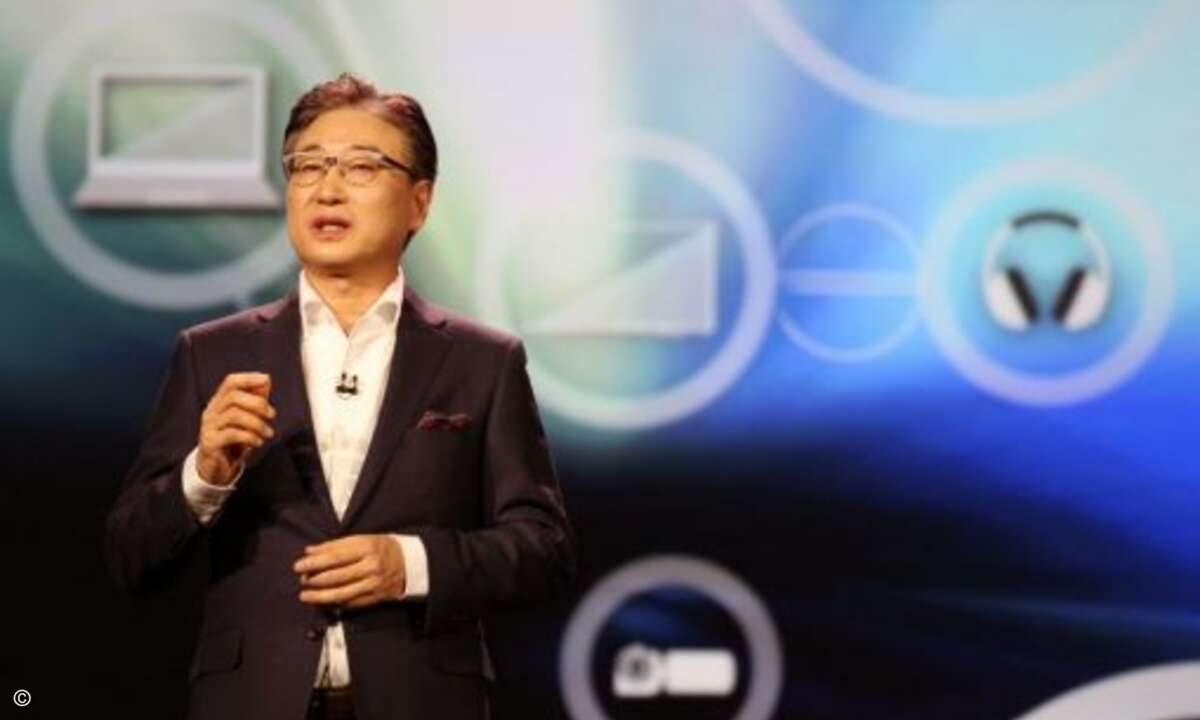Boo-Keun Yoon, CEO of Consumer Electronics bei Samsung (Bild: Samsung)