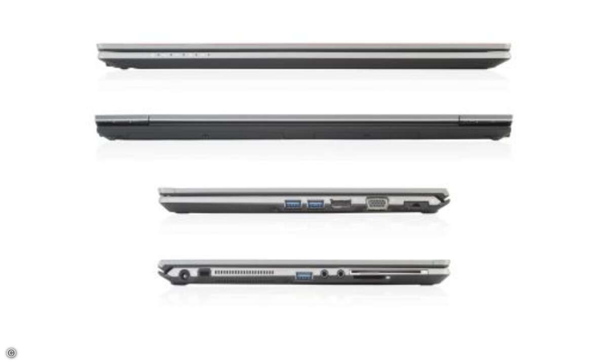 Fujitsus »Lifebook U745«-Serie ist mit der aktuellen Generation von Intels Core vPro-Prozessoren ausgestattet (Bild: Fujitsu)