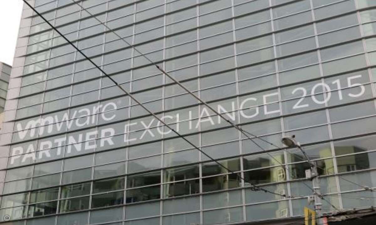 VMwares Kongress Partner Exchange fand in der ersten Februarwoche im Moscone Center von San Francisco statt. (Foto: CRN)