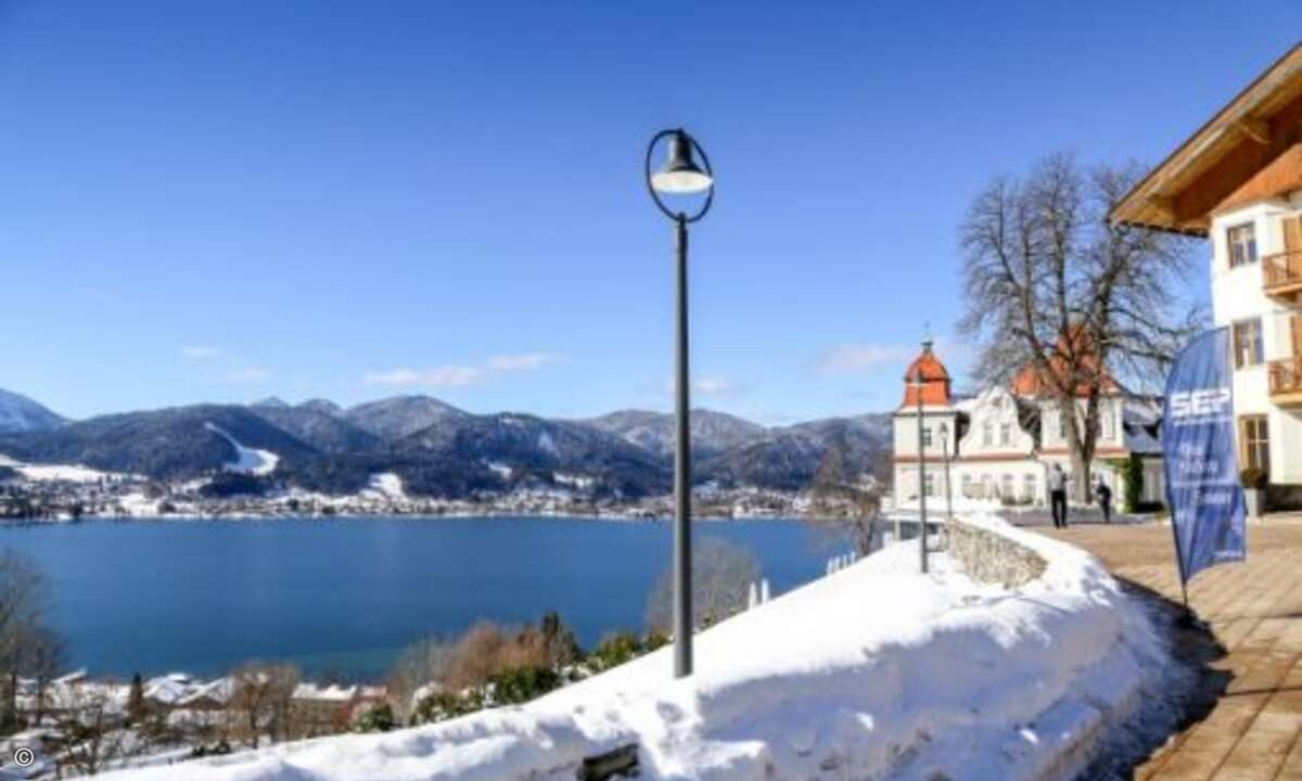 Traumhaftes Winterwetter zum SEP Partner Summit am Tegernsee (Foto: SEP)